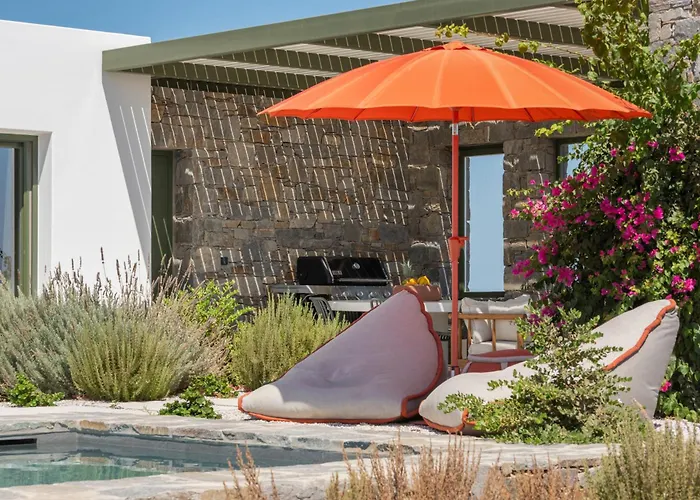 Ampelas 4br Villa, Private Pool, To Ktima Paros וילה