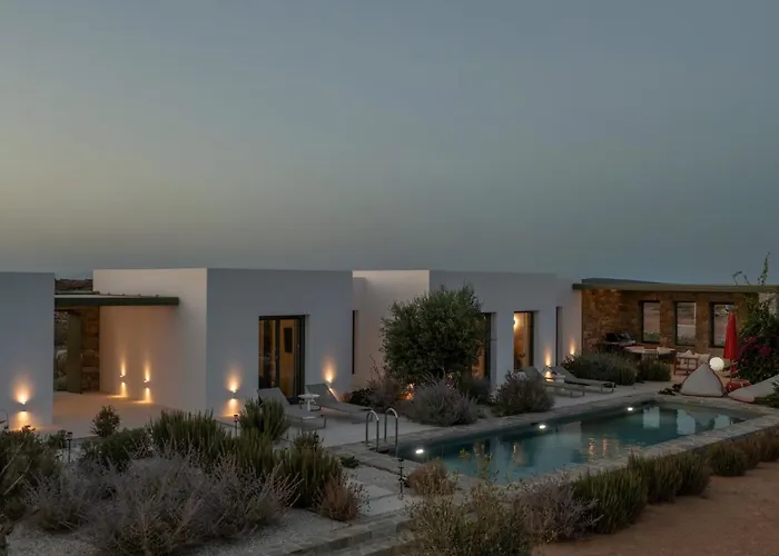 Ampelas 4br Villa, Private Pool, To Ktima Paros וילה נאוסה