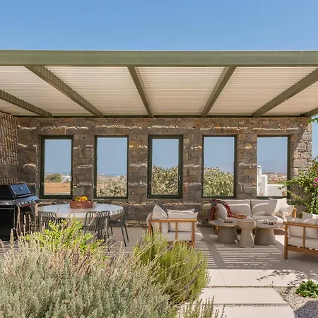 Ampelas 4br Villa, Private Pool, To Ktima Paros Villa